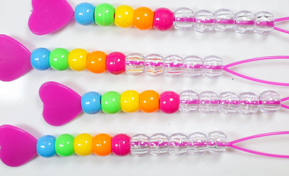 BeadBox: Sustainable Hair Beads for Kids, Reusable Organizer Storage Solution | 160 Hair Beads for Kids | Automatic Hair Bead Threader (Candy)