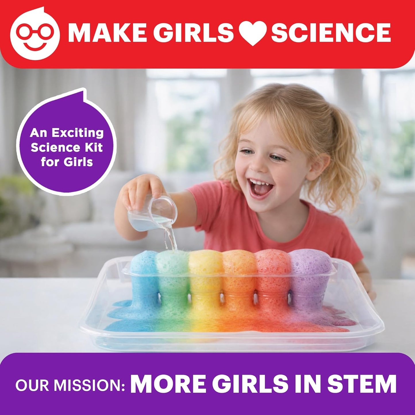 Doctor Jupiter Preschool Science Kit for Kids Ages 3-5 | Toddler Learning Activities, Birthday Gift Ideas for 3-4-5 Year Old Girls | Learning & Educational Toy STEM Kit with 100+ Experiments