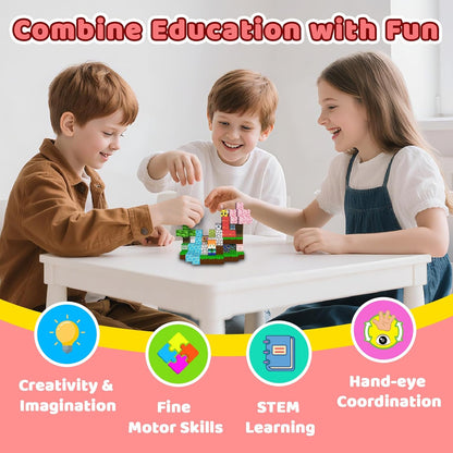 Magnetic Blocks Toys for Kids, 100 PCS Building Blocks Cubes, Stacking Magnetic Tiles Toys for Kids Toddlers Boys Girls Ages 3 4 5 6 7 8-12 Birthday Gifts Party Supplies (Underworld)