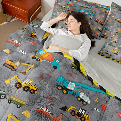 Erosebridal Chemistry Comforter Set with Sheets Full Size Periodic Table of Elements Bed in A Bag 7 Piece Science Chemistry Lovers Bedding Set for Kids Boys Children Bedroom Modern Black Bed Sets