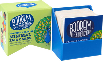 Bjorem Speech Minimal Pairs Stopping: Speech Therapy Cards for Children - Improve Articulation and Phonemic Awareness | Educational Materials | Speech Materials