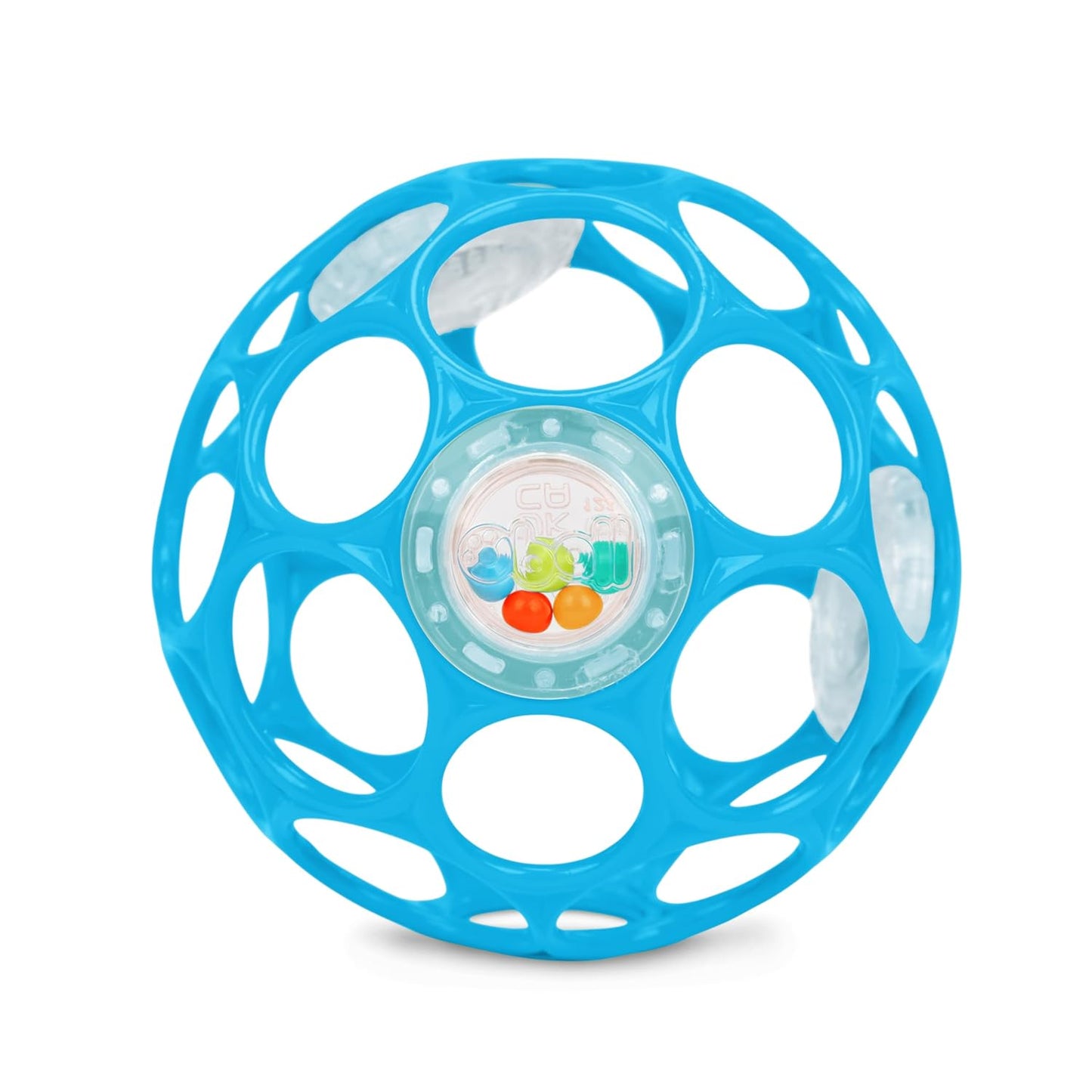 Bright Starts Oball Musical Toy, Jingle & Shake Pal, BPA-Free Easy-Grasp Baby Rattle Toy, Ages Newborn+