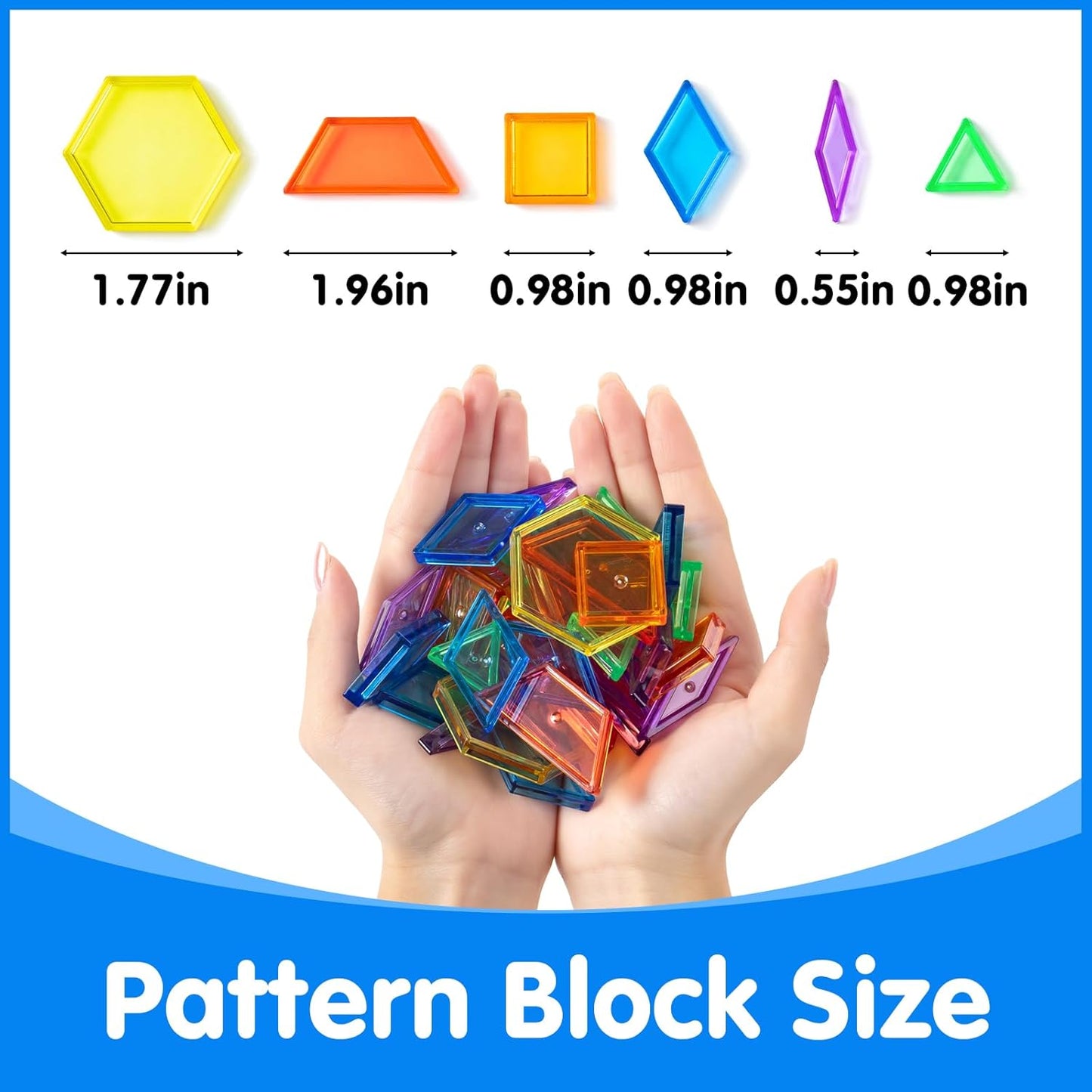 Odoorgames Light Box with Shapes & Cards Set – Light Table for Kids, Educational Toys for Tracing, Sensory Play & Early Learning (Cyan)