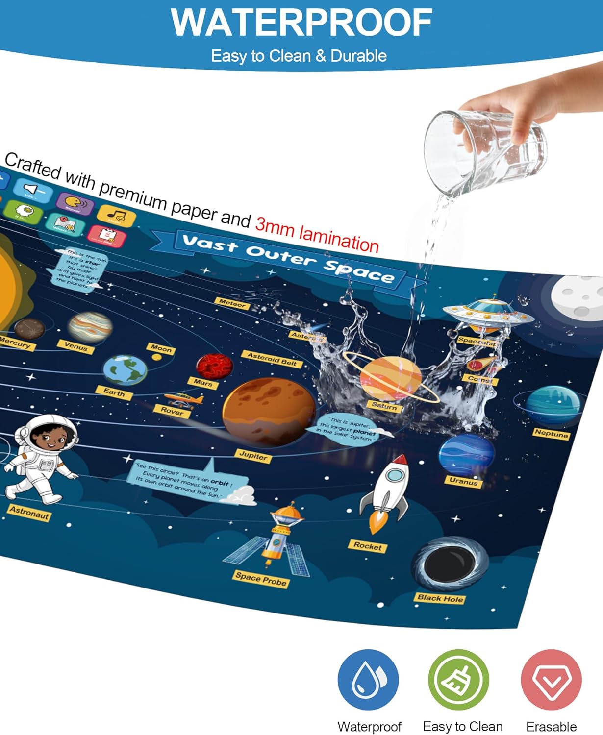 Phonics Learning Toy for Preschoolers – Phonics Flash Cards with Talking Pen, Speech Therapy & Autism Sensory Toy, Learn to Read Educational Gift for Boys & Girls,Kindergarten Learning Activities