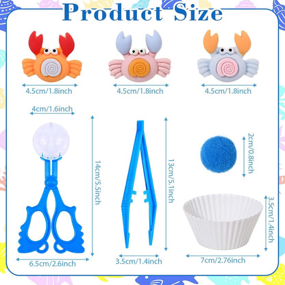 Sanixn 152 Pcs Space Sensory Bin Fillers Outer Space Fine Motor Skills Astronauts Sensory Bin Item Pompoms Cups Tweezers Scissor Clips for Preschool Education Activities Sorting Counting(Space)