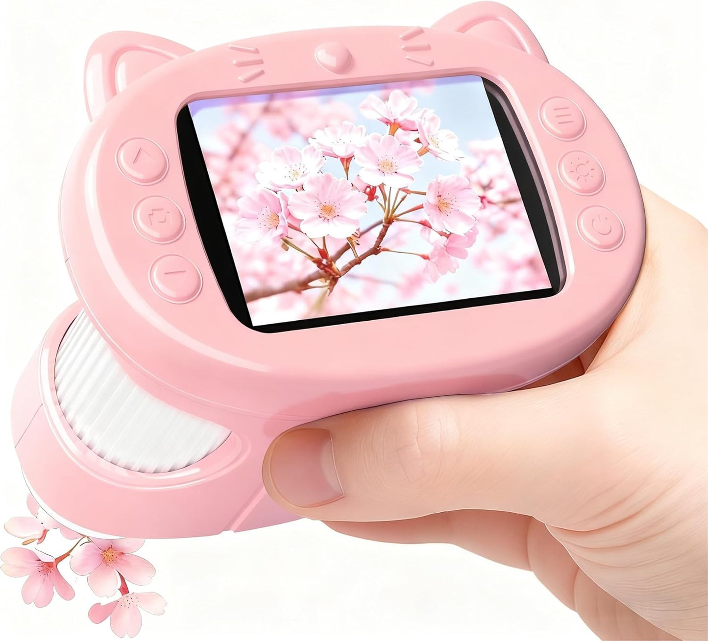 Handheld Digital Mini Microscope for Kids: 1000X 4K Portable Pocket 2.4" Screen Microscopes Toys STEM Electronic Learning Educational Science Kit 8-12 Birthday Gift 4 5 6 7 Year Old Boy Girl (Yellow)