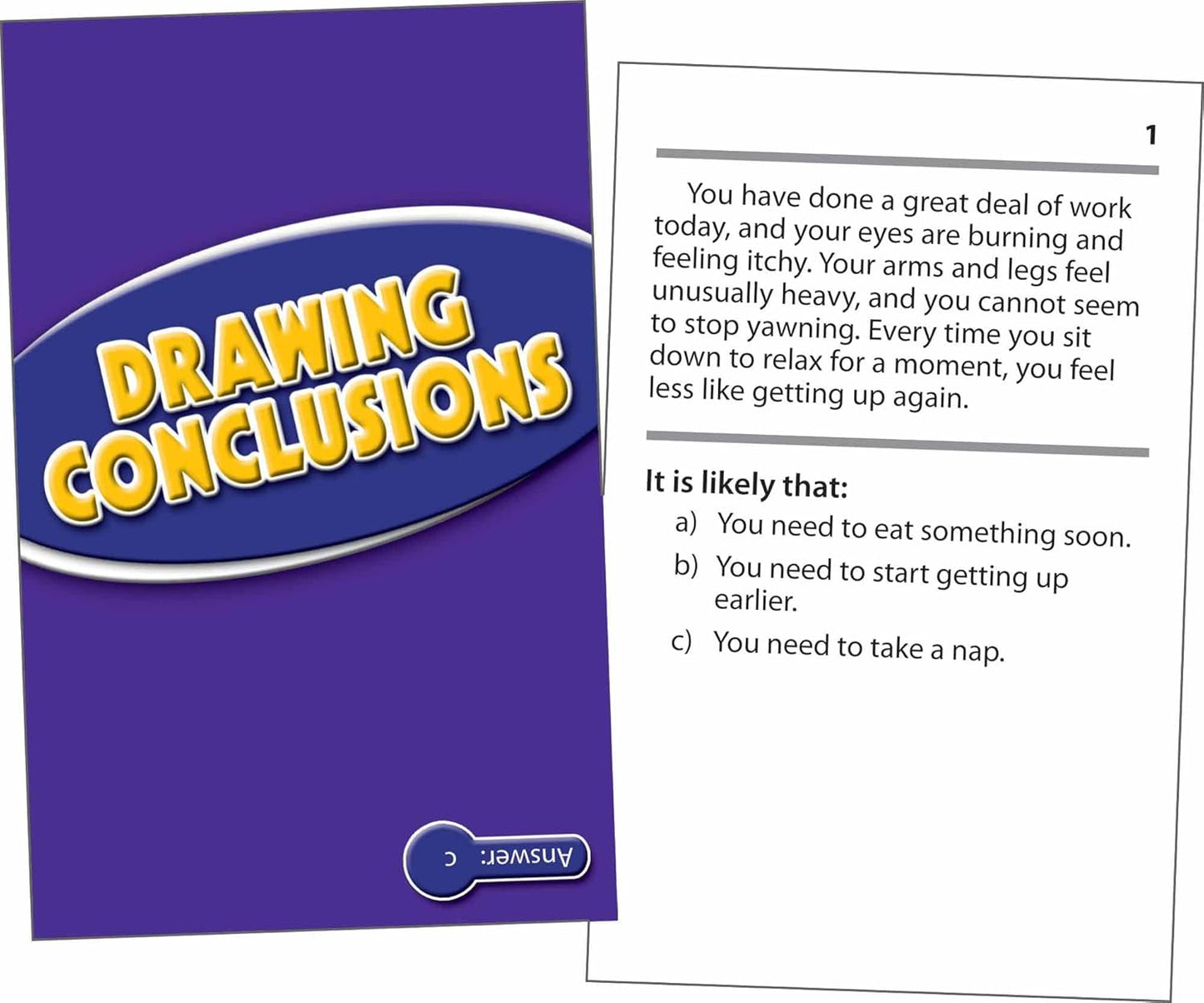 Edupress Reading Comprehension Practice Cards, Informational Text, Red Level (EP63437) Medium