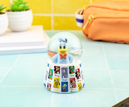 Silver Buffalo Disney Mickey and Friends Mini Light Up Snow Globe│Minnie Mouse│3.8 Inches Tall, 45mm (Small) - Colors A