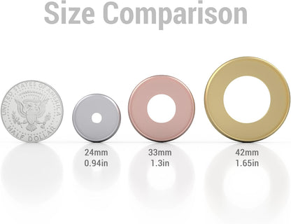 Discagenda Discbound Discs (Gold, 9 Piece 1.65in)