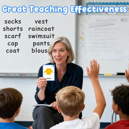 Learning Flashcards Number, 28 Different Number Educational Cards, Social Learning Card for Kids