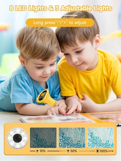 Acoath Microscope for Kids, 1000X Handheld Digital Miniscope with 2.0" Screen, Portable Pocket Microscope Education Toys Birthday Gifts for Age 3 4 5 6 7 8 9 10 Girls Boys