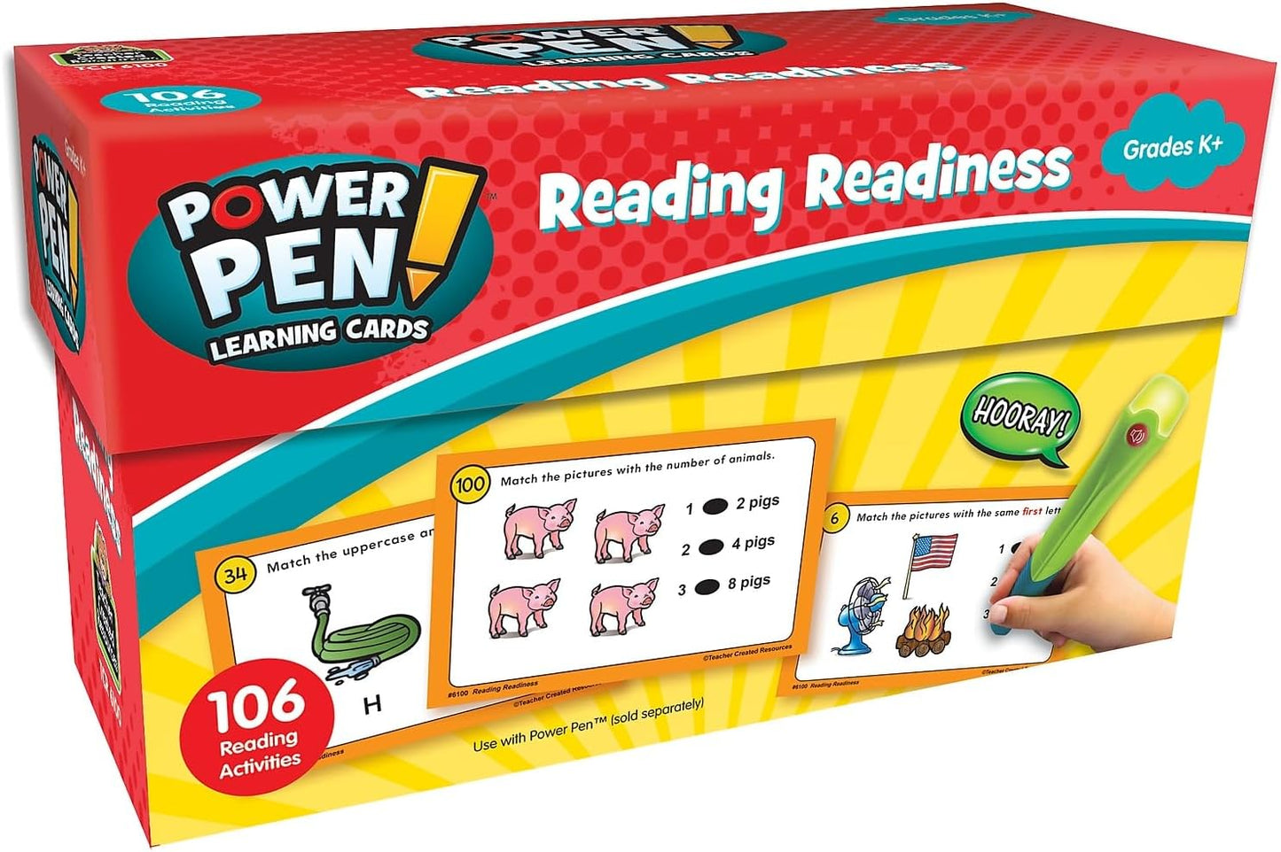 Teacher Created Resources Power Pen Learning Cards: Blends & Digraphs