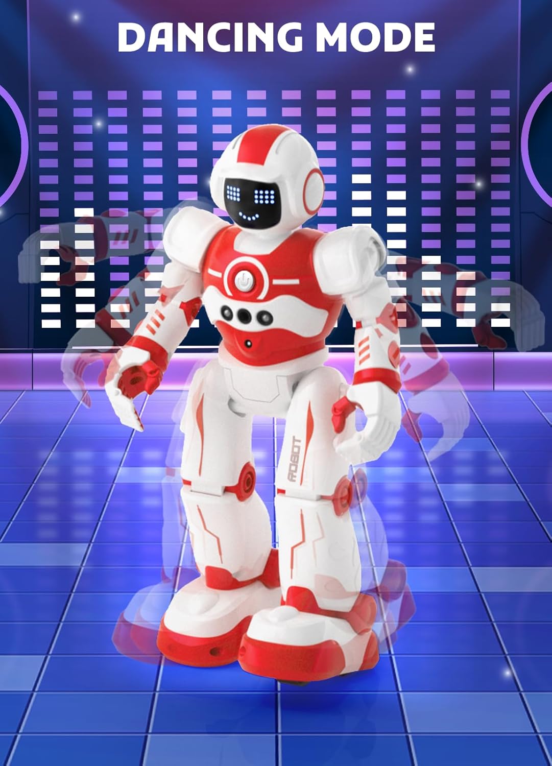 Robot Toys for Kids,Programmable Remote Control Smart Walking Dancing Robot Toy with Gesture & Sensing for Age 4 5 6 7 8 9 10 Year Old Boys for Birthday Present