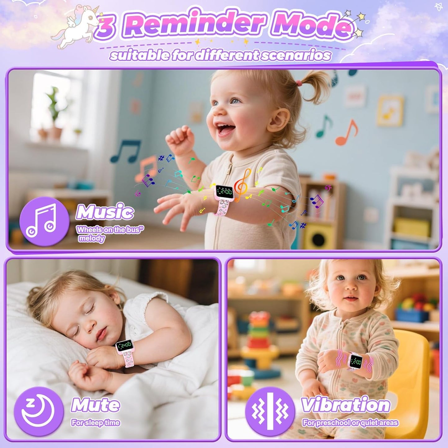 Potty Training Watch and Board Book for Kids: Water Resistant Potty Watches for Toddler Boys Rechargeable Toilet Reminder Dinosaur Toddler Watch 1-3 Birthday Gifts for 2 3 4 Year Old Boy (Blue)