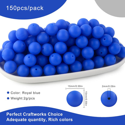65Pcs 19mm Silicone Beads for Keychain Making Bracelet Necklace, Bulk Round Silicone Beads for Pens（Christmas Green） - Colors A