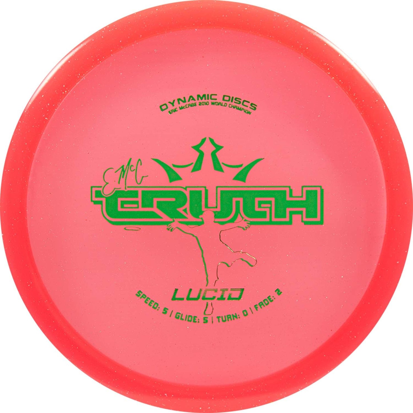 Dynamic Discs Lucid EMAC Truth Disc Golf Midrange | Straight–Stable Control Mid Range | Premium Plastic | Accurate Lines for Fairway & Approach Shots | Reliable Consistent Flight | (Colors May Vary)