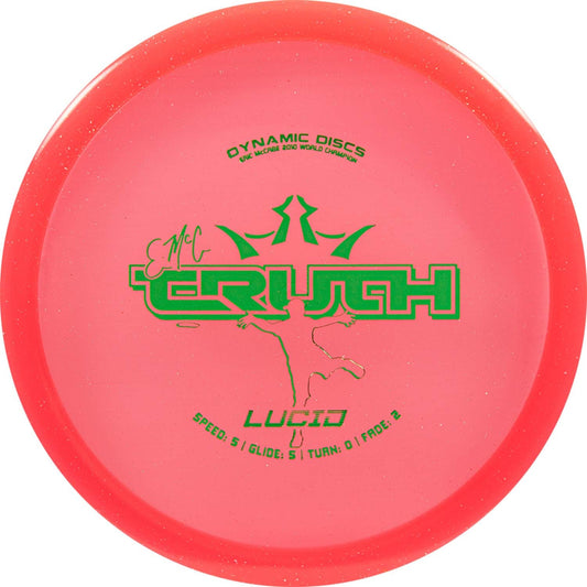 Dynamic Discs Lucid EMAC Truth Disc Golf Midrange | Straight–Stable Control Mid Range | Premium Plastic | Accurate Lines for Fairway & Approach Shots | Reliable Consistent Flight | (Colors May Vary)