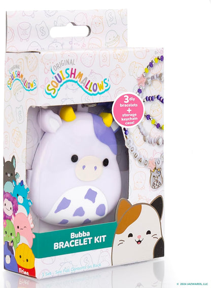 Original Squishmallows Archie The Axolotl Bracelet Kit, Friendship Bracelet Kit, Charm Bracelet Making Kit, Gifts for Girls, Squishmallows for Boys, Craft Kits