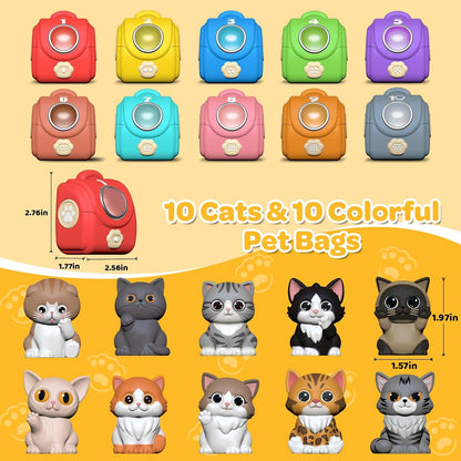 Learning Toy for Toddlers 1 2 3 Year Old, 10 Farm Animal Toys & 10 Barns, Counting, Matching & Sorting Montessori Educational Sensory Toys, Christmas Birthday Easter Gift for Baby Boy Girl 1-3