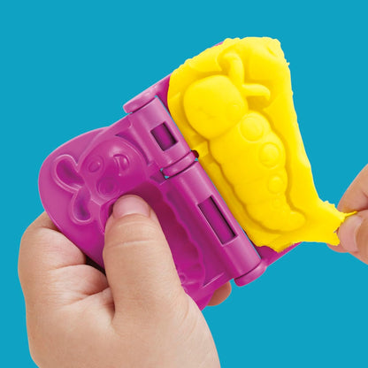 Play-Doh Light & Look Microscope for Kids, Electronic Preschool Toys for Girls & Boys, 9 Accessories & 5 Colors, Back to School Gifts, Ages 3+