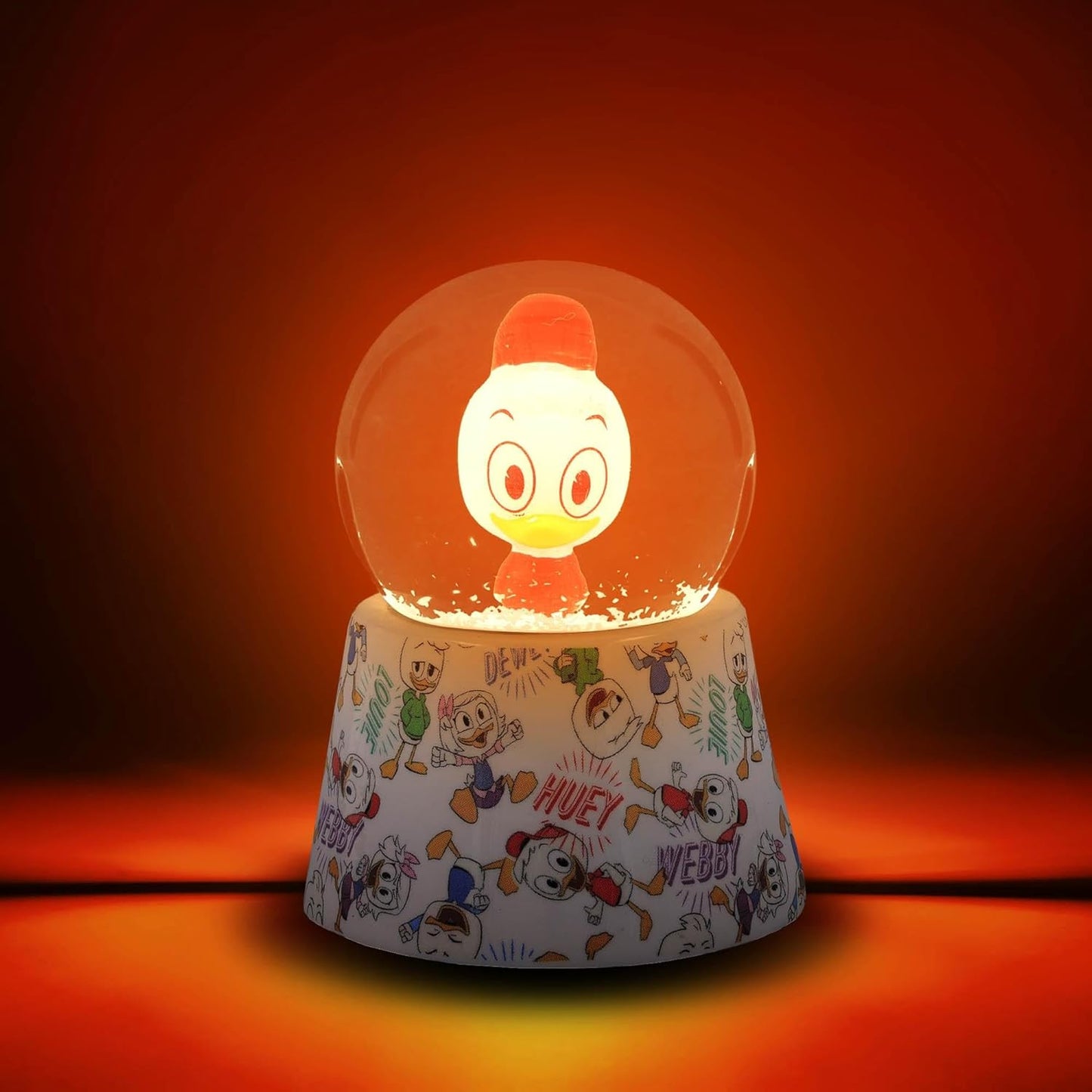Silver Buffalo Disney Mickey and Friends Mini Light Up Snow Globe│Minnie Mouse│3.8 Inches Tall, 45mm (Small)
