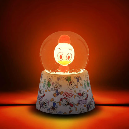 Silver Buffalo Disney Mickey and Friends Mini Light Up Snow Globe│Minnie Mouse│3.8 Inches Tall, 45mm (Small)