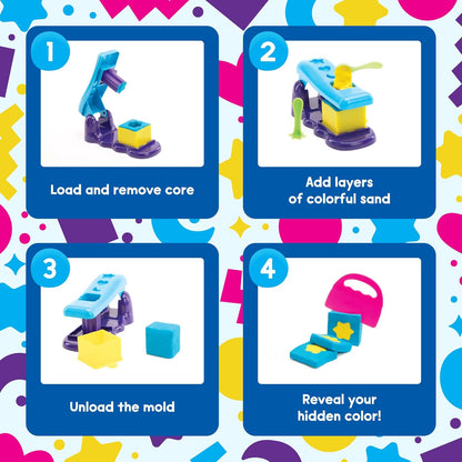 Educational Insights Playfoam(R) Sand Magic Reveal, 3 Pounds of Non-Toxic Sensory Compound, Toddler Activities, Gift for Ages 3+