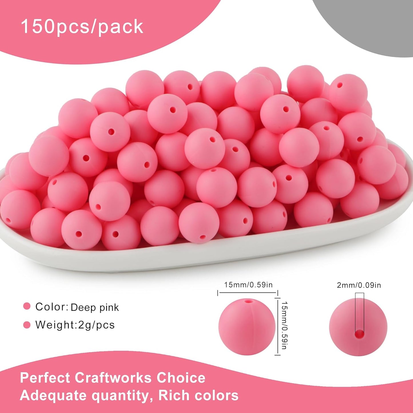 65Pcs 19mm Silicone Beads for Keychain Making Bracelet Necklace, Bulk Round Silicone Beads for Pens（Christmas Green） - Colors B