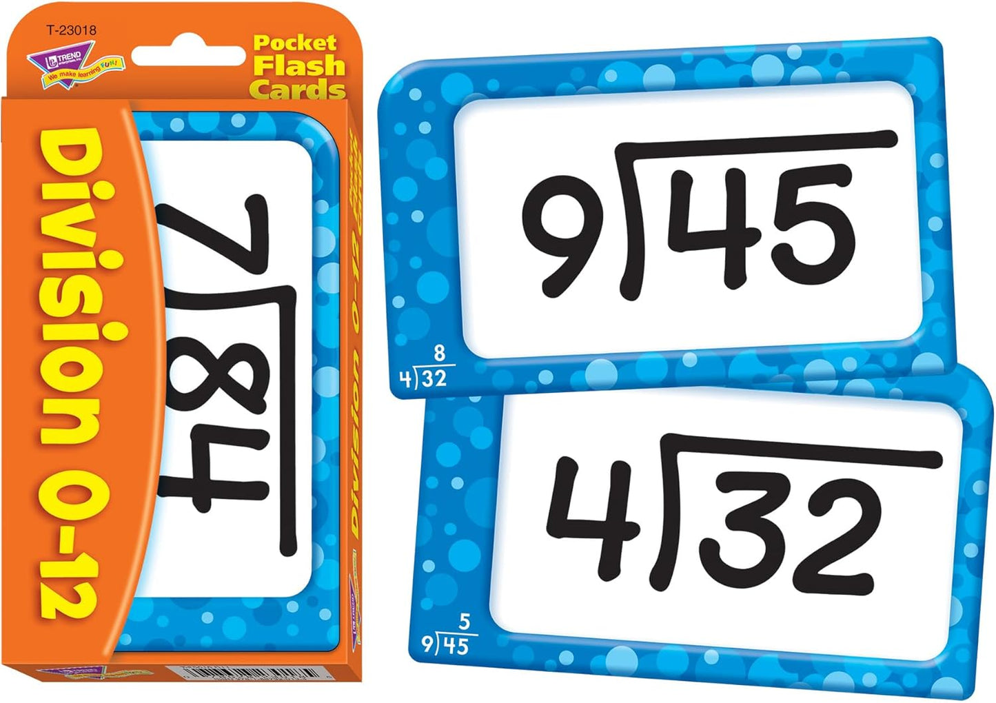 Division Pocket Flash Cards