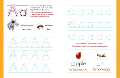 My First Bilingual Learn-to-Write Workbook: English-Spanish Bilingual Practice for Kids: Line Tracing, Letters, Numbers, and More! (My First Preschool Skills Workbooks)