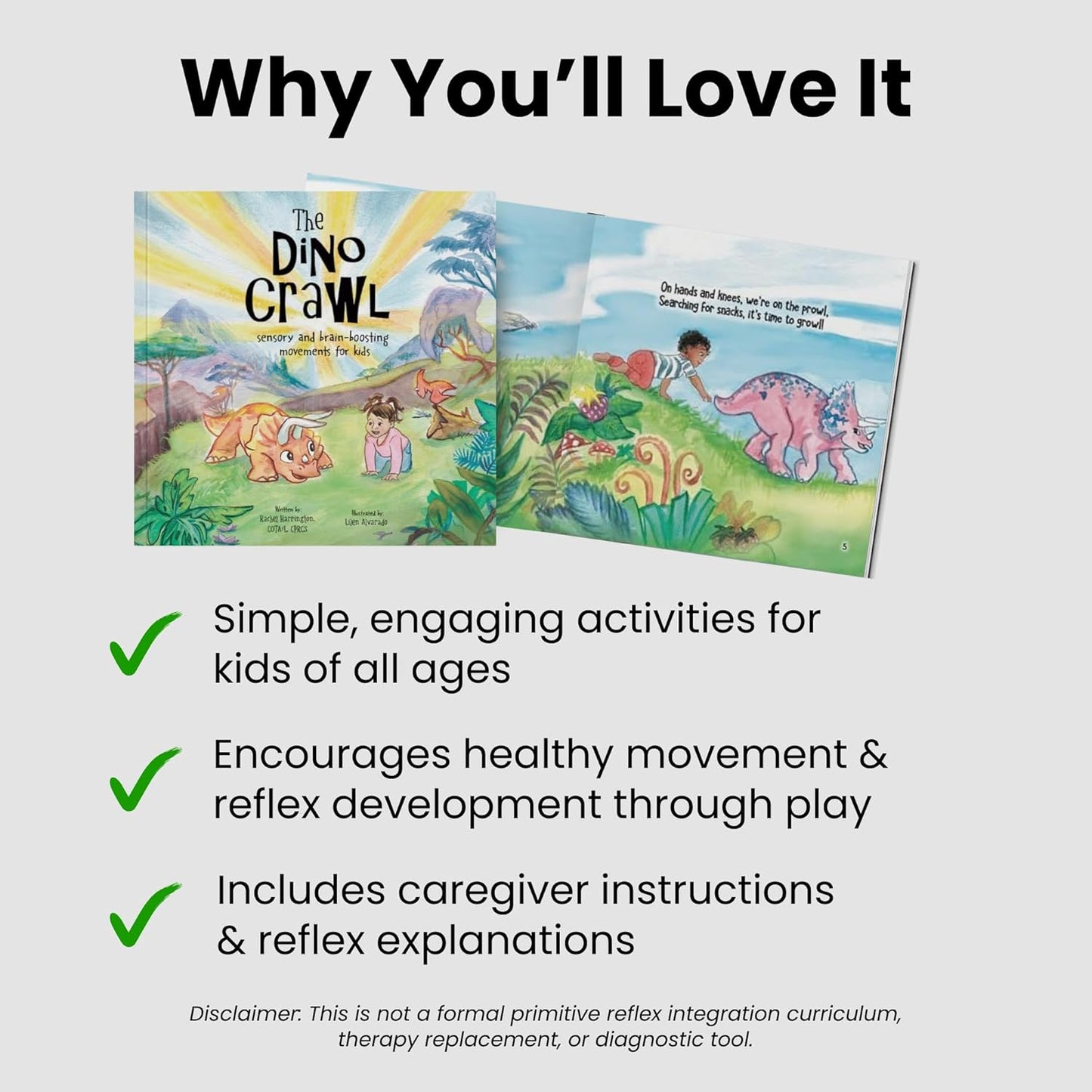 The Dino Crawl© Interactive Children’s Book
