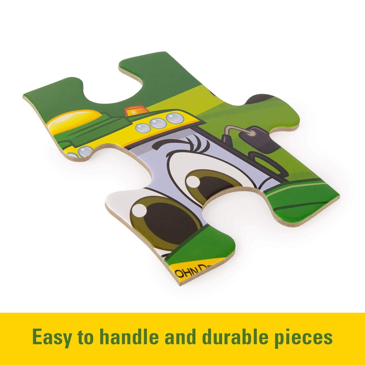 John Deere Kids Floor Puzzle - Large Kids Puzzles - John Deere Tractor Toys - Ages 3 and Up - 3" x 2" - 36 Pieces