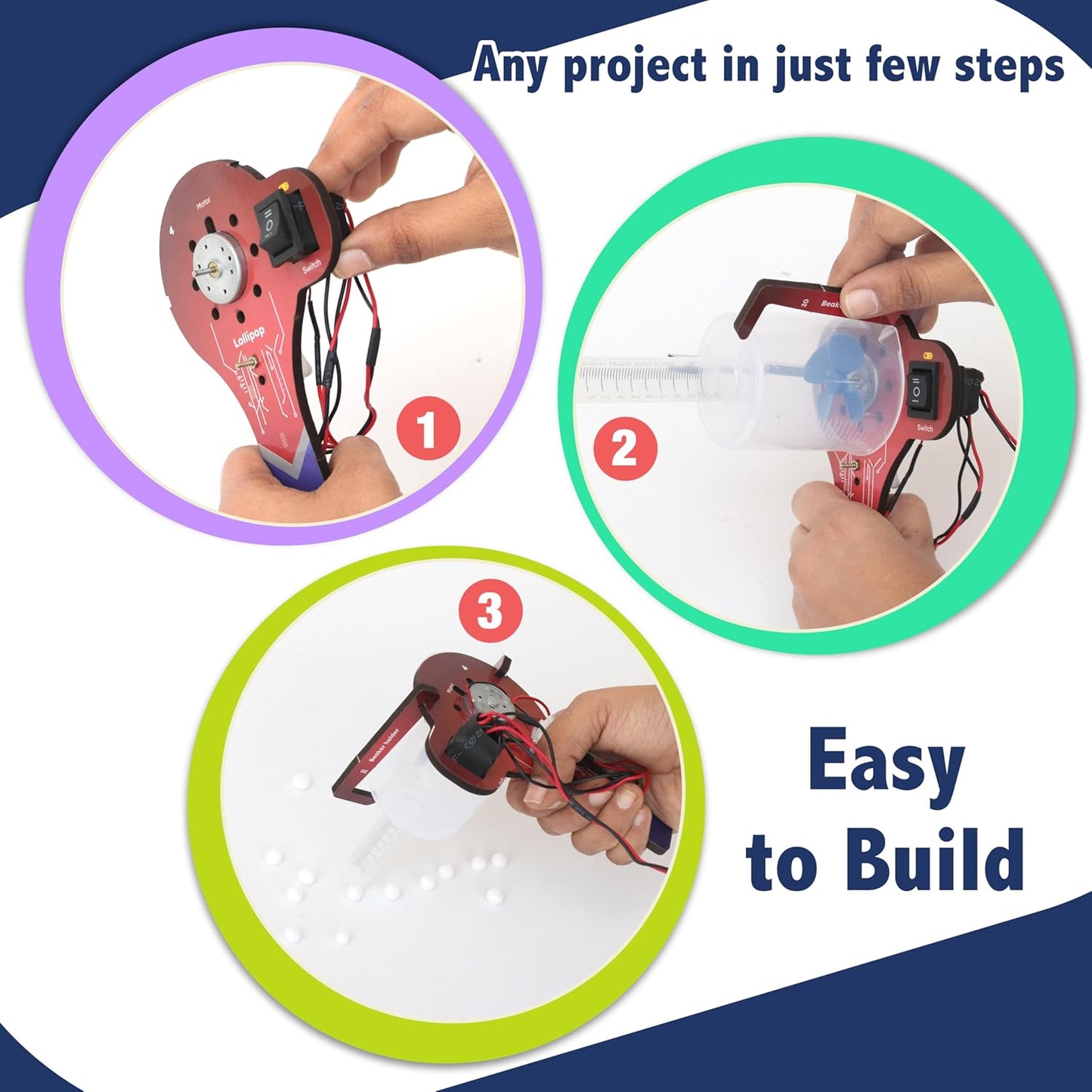 Butterfly EduFields 100+ STEM Toys for Ages 8-13 Boys Girls | STEM Projects kit for Kids 6 7 8 9 10 12 Years | Motor Machines - Robotics & Engineering Toys | Gifts for Smart Kids