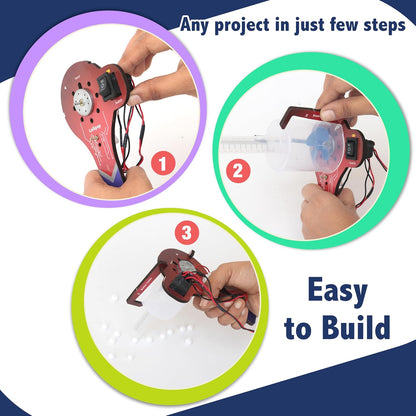 Butterfly EduFields 100+ STEM Toys for Ages 8-13 Boys Girls | STEM Projects kit for Kids 6 7 8 9 10 12 Years | Motor Machines - Robotics & Engineering Toys | Gifts for Smart Kids