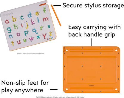 Playskool Magnatab — Numbers and Shapes — Magnetic Board Toy Letter Tracing for Toddlers Learning and Sensory Drawing — for Kids Ages 3 and Up