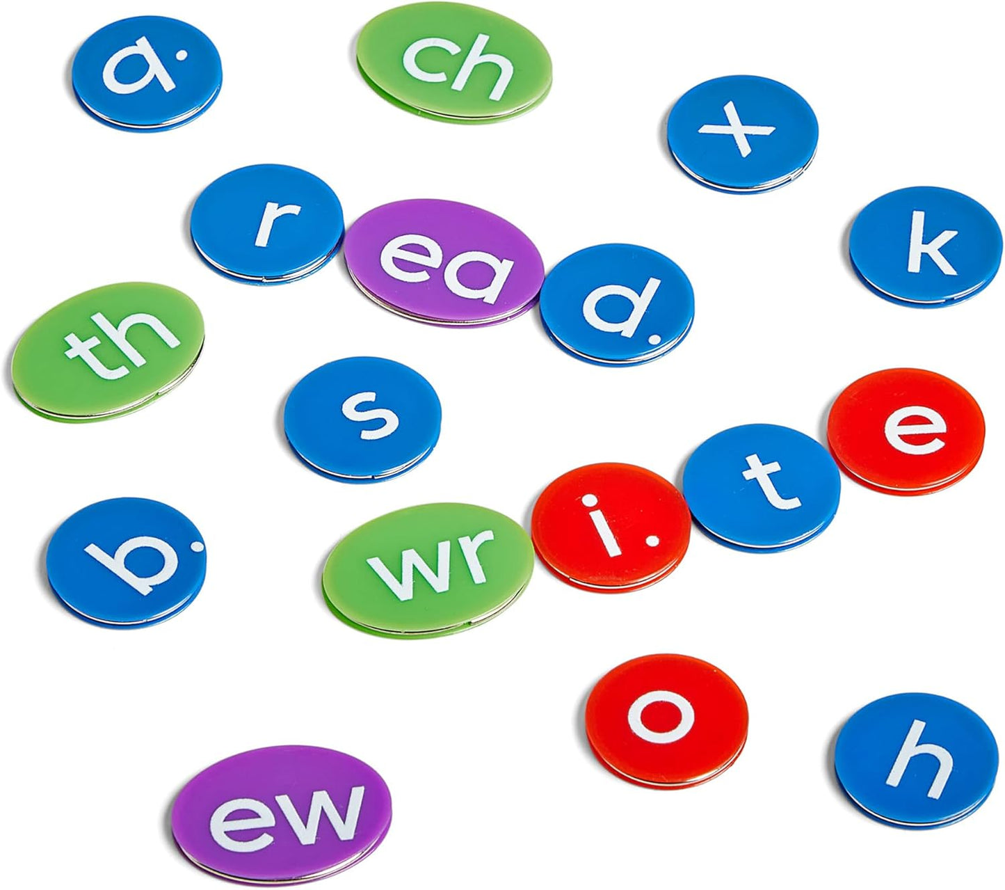 hand2mind Lowercase Phonics Chips, Phonics Manipulatives for Kindergarten, Phonemic Awareness, Science of Reading Classroom Materials, Reading Tools for Kids, Alphabet Letter Tiles for Spelling