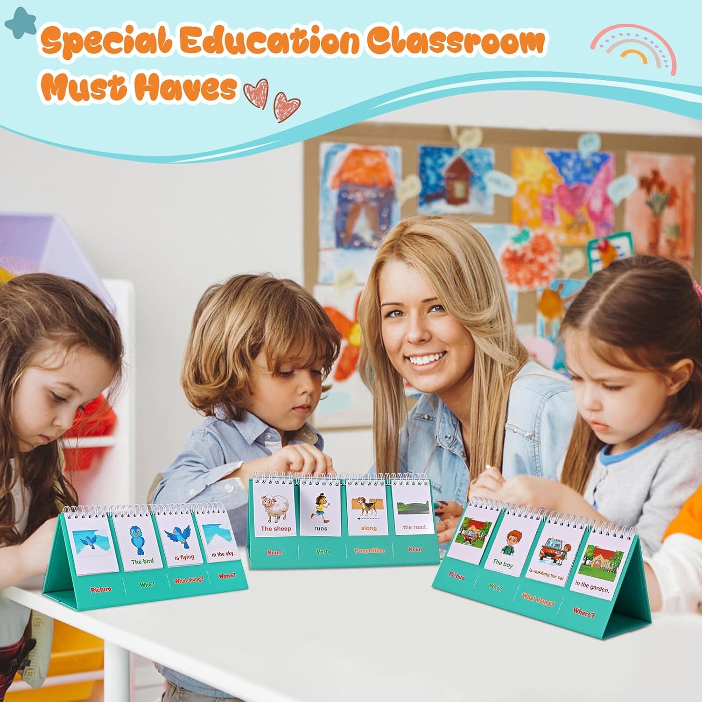 Classroom Must Haves, CVC Word Building Sentence and Building for Kids, 1st 2nd Grade Classroom Must Haves for Homeschool Supplies