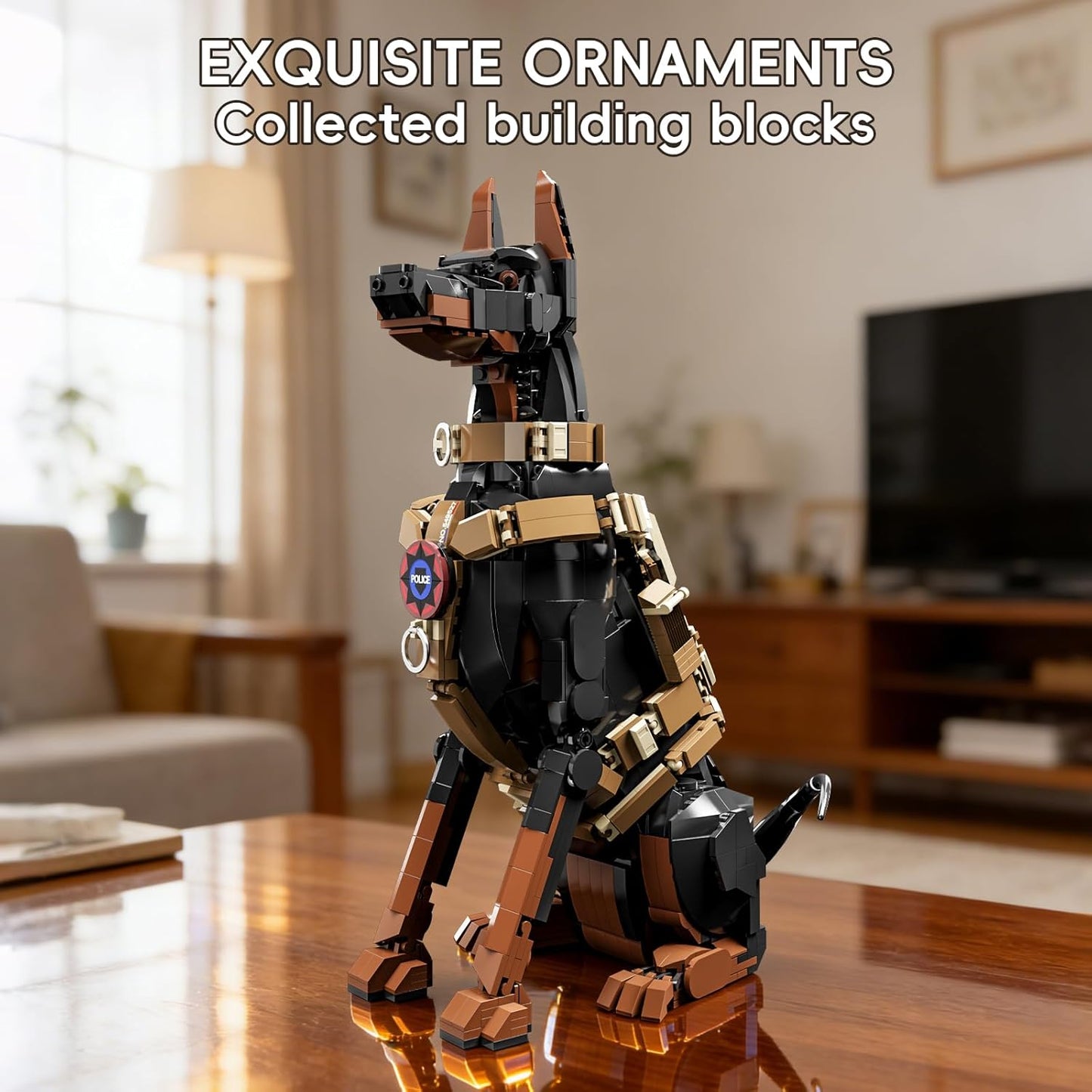 Mechanical Seahorse Building Set Steampunk Ocean Animal Model Kit Articulated Sea Creature Construction Toy Gift for Marine Life Enthusiasts for Adults Teens 1003 Pieces