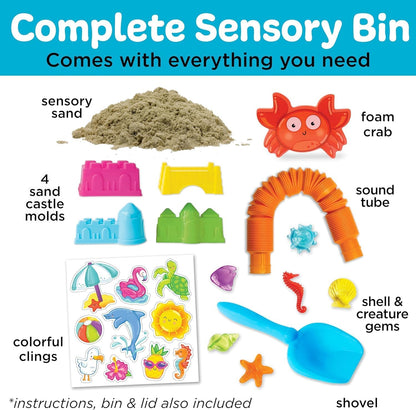Creativity for Kids Sensory Bin: Dinosaur Dig - Toddler Sensory Toys, Sensory Bin Filler and Toddler Activities for Boys and Girls, Dinosaur Toys for Kids Ages 3-5+