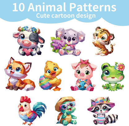 Kalysky Dinosaur and Ocean Animal Scene Sticker Book for Kids Ages 4-12, Search and Find Sticker Activity Book–Travel Toys for Toddlers, Airplane & Road Trip Games, Educational Fun