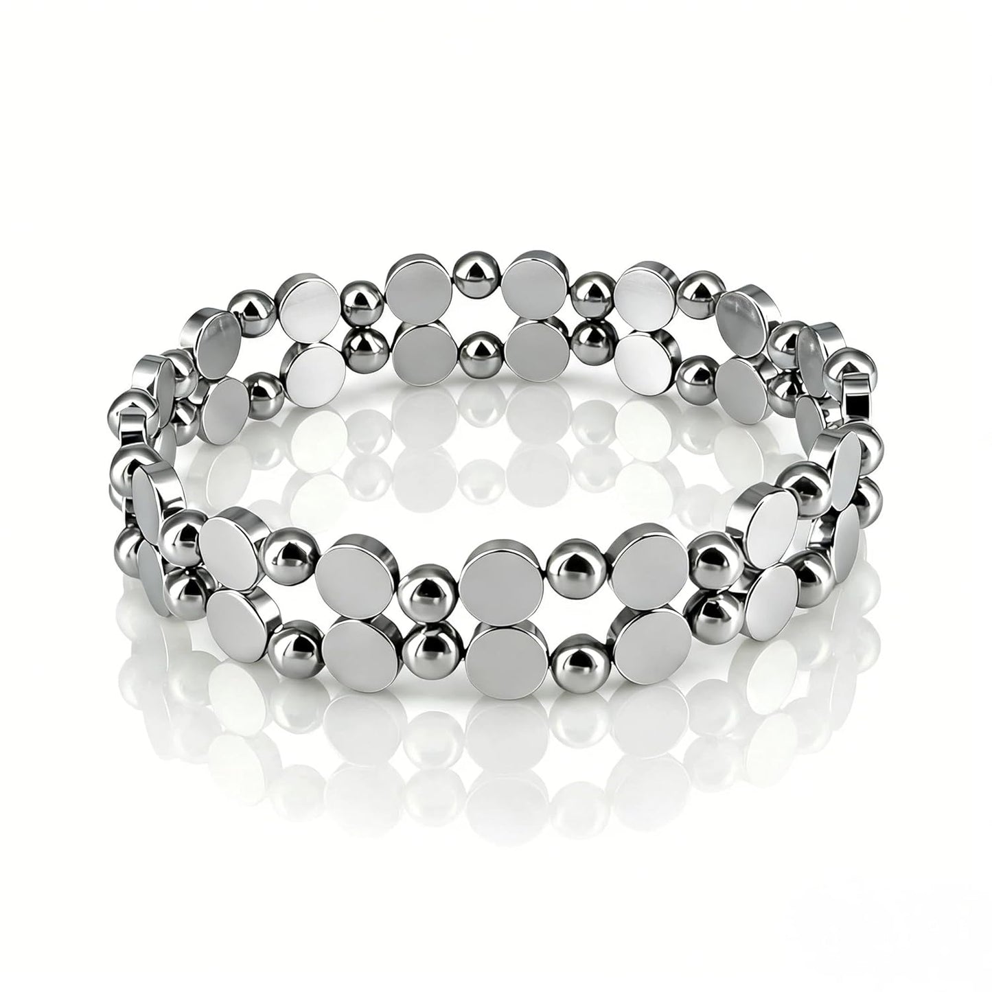 34PCS Strong Neodymium Magnet Set: 8x3mm Rare Earth Disc Magnets & 5mm Magnetic Balls for Refrigerator, Whiteboard, DIY & Magnetic Jewelry Gift