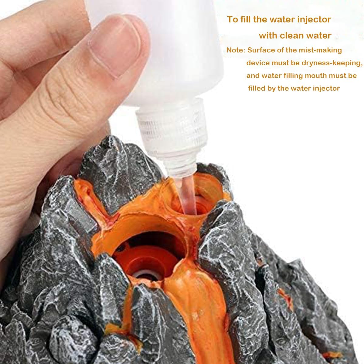Erupting Volcano Model Toys Volcano Science Kit Learning Resources Realistic Dinosaur for Kids 3-5(Volcano)