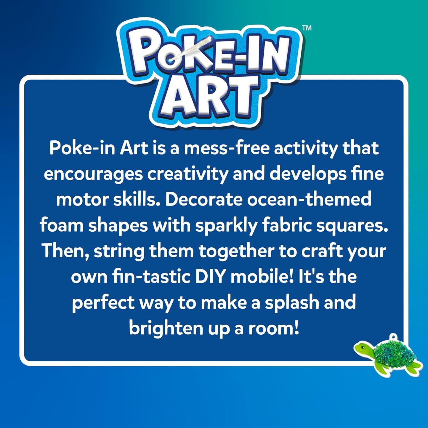 Skillmatics Poke-in Art - Magical Unicorn Dream Decor, Mess-Free Fun for Kids, DIY Wood Craft Kits, Screen-Free Activity, Gifts for Ages 4, 5, 6, 7, 8, 9