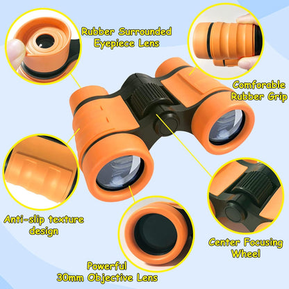 ESSENSON Binoculars for Kids Toys Gifts for Age 3, 4, 5, 6, 7, 8, 9, 10+ Years Old Boys Girls Kids Telescope Outdoor Toys for Sports and Outside Play, Bird Watching, Birthday Presents(Blue)