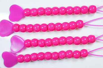 BeadBox: Sustainable Hair Beads for Kids, Reusable Organizer Storage Solution | 160 Hair Beads for Kids | Automatic Hair Bead Threader (Candy)