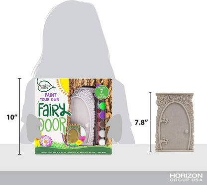 Creative Roots Paint Your Own Rock Pets by Horizon Group USA, 6 Colors, Paint Brush, Wiggly Eyes and Glue Included, Multicolor