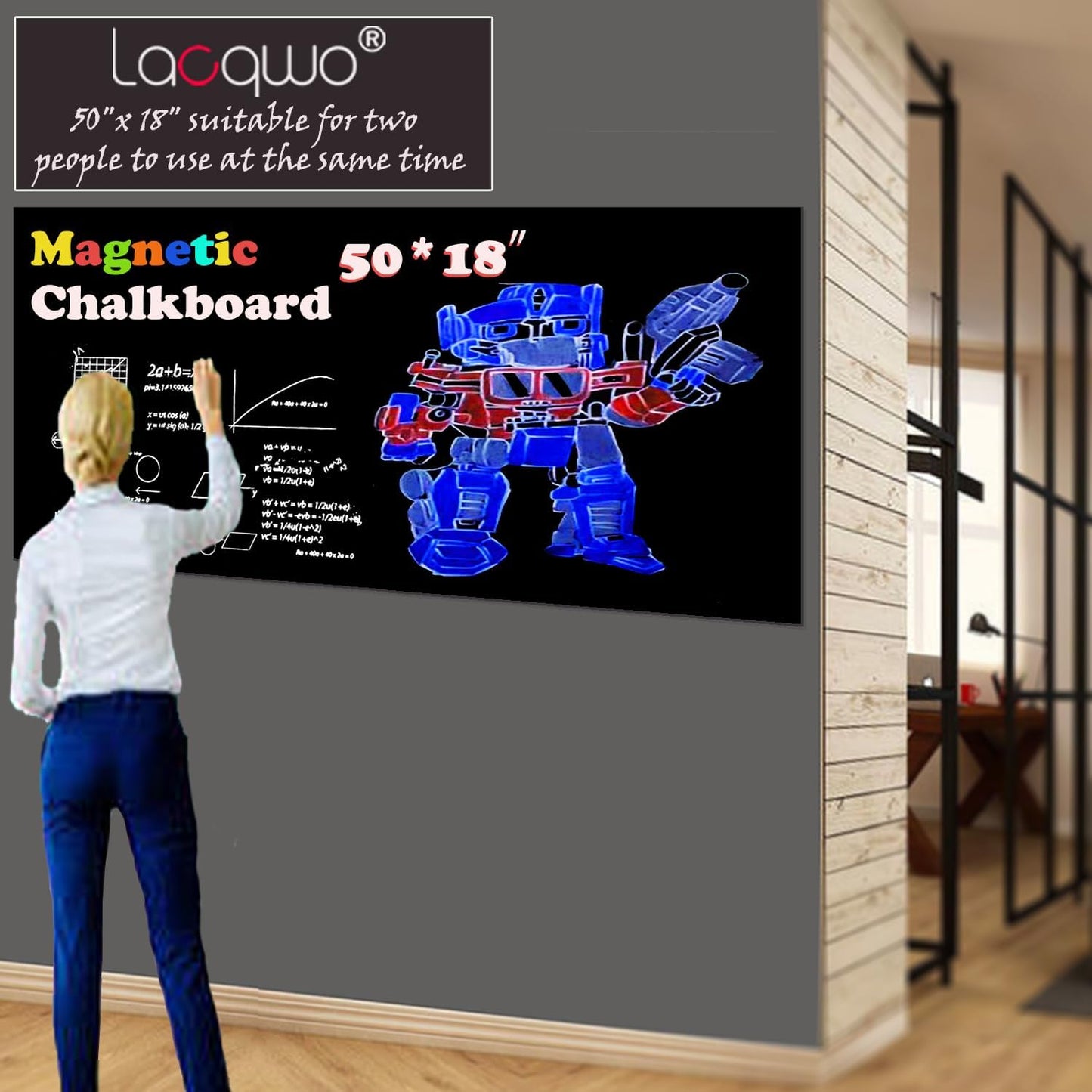 Magnetic Whiteboard Wall Arch Decal 39.3"x17.5" Adhesive Magnetic Dry Erase White Board Sticker with 36 Magnet Letter Removable Contact Paper Peel and Stick Whiteboard Wallpaper Roll
