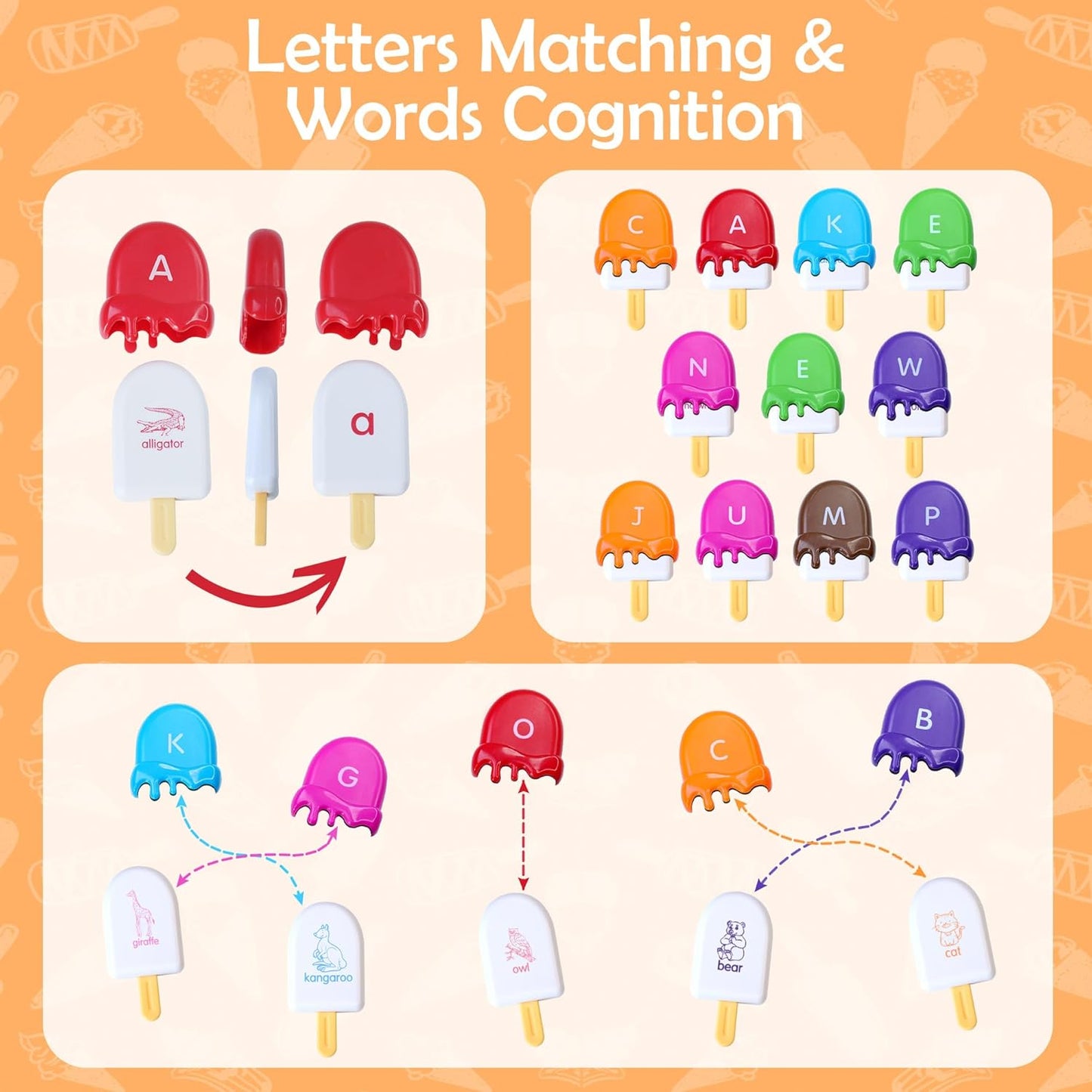 USATDD Matching Eggs for Toddlers Montessori Geometric Eggs Color & Shape Recognition Toy, Fine Motor Skills Shape Sorter Puzzle, Easter Eggs Toys Gifts for Kids, Easter Basket Stuffers