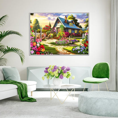 Jigsaw Puzzles for Adults 1000 Piece Puzzle for Adults 1000 Pieces Puzzle 1000 Pieces-Idyllic Rural Summer Landscape