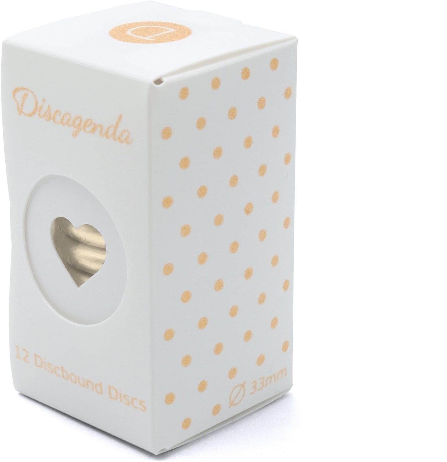 Discagenda Discbound Discs (Gold, 9 Piece 1.65in)